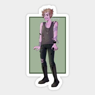 Metalhead Tweek Sticker